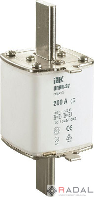Вставка плавкая ППНИ-37 200А габарит 2 ИЭК DPP40-200