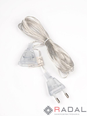 Удлинитель для гирлянд GE-5 прозр. 5м ФАZА 5047594