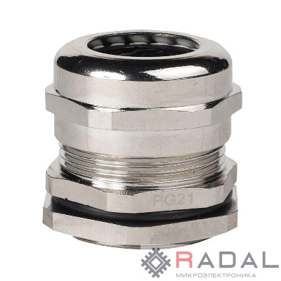 Сальник PGM21 d15-18мм IP68 метал. КЭАЗ 350599