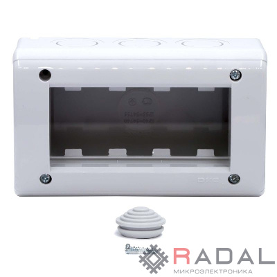 Коробка установочная под VIVA 4 мод. настен. IP40 DKC 54740