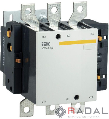 Контактор КТИе-5250 250А 400В/АС3 ИЭК KKTE50-250-400-10
