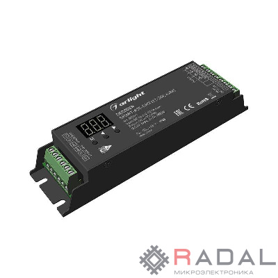 Декодер SMART-K25-DMX (12-36В 4х8А) (IP20 металл) Arlight 026562