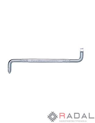 Отвертка двусторонняя изогнутая Z-образ. SL6.0-PH2 135мм FELO 34326000