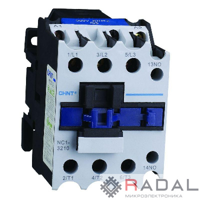 Контактор NC1-3201 32А кат. 42В AC 1НЗ AC-3 CHINT 221977