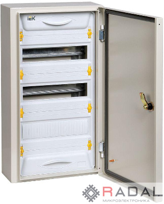 Корпус металлический ЩРн-36з-1 IP54 "UNIVERSAL" ИЭК MKM11-N-36-54-Z-U