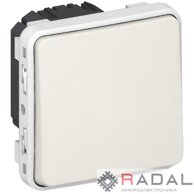 Механизм переключателя 1-кл. СП на 2 напр. PLEXO IP55 бел. Leg 069611