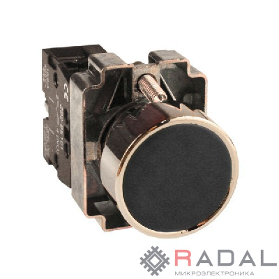 Кнопка BA21 черн. NO PROxima EKF xb2-ba21