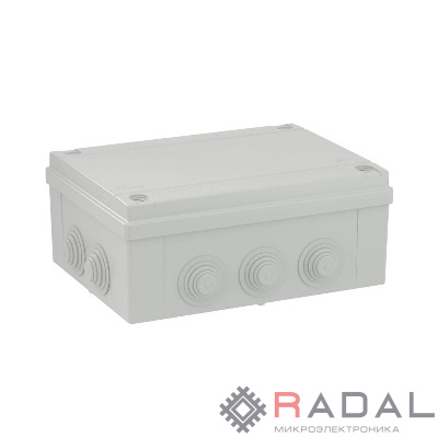 Коробка распределительная ОП 300х220х120мм IP55 10 каб. ввод DKC 54300