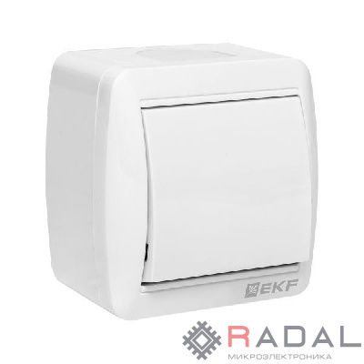 Выключатель ОП Владивосток 10А IP54 сер. PROxima EKF EQR16-021-30-54