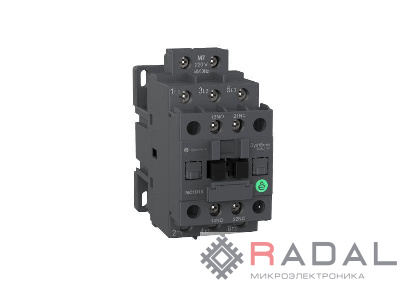 Контактор MC1D 3п 9А кат. 220В AC 1НО+1НЗ SE MC1D09M7