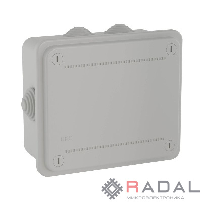 Коробка распределительная ОП 120х80х50мм IP55 6 каб. ввод DKC 53900